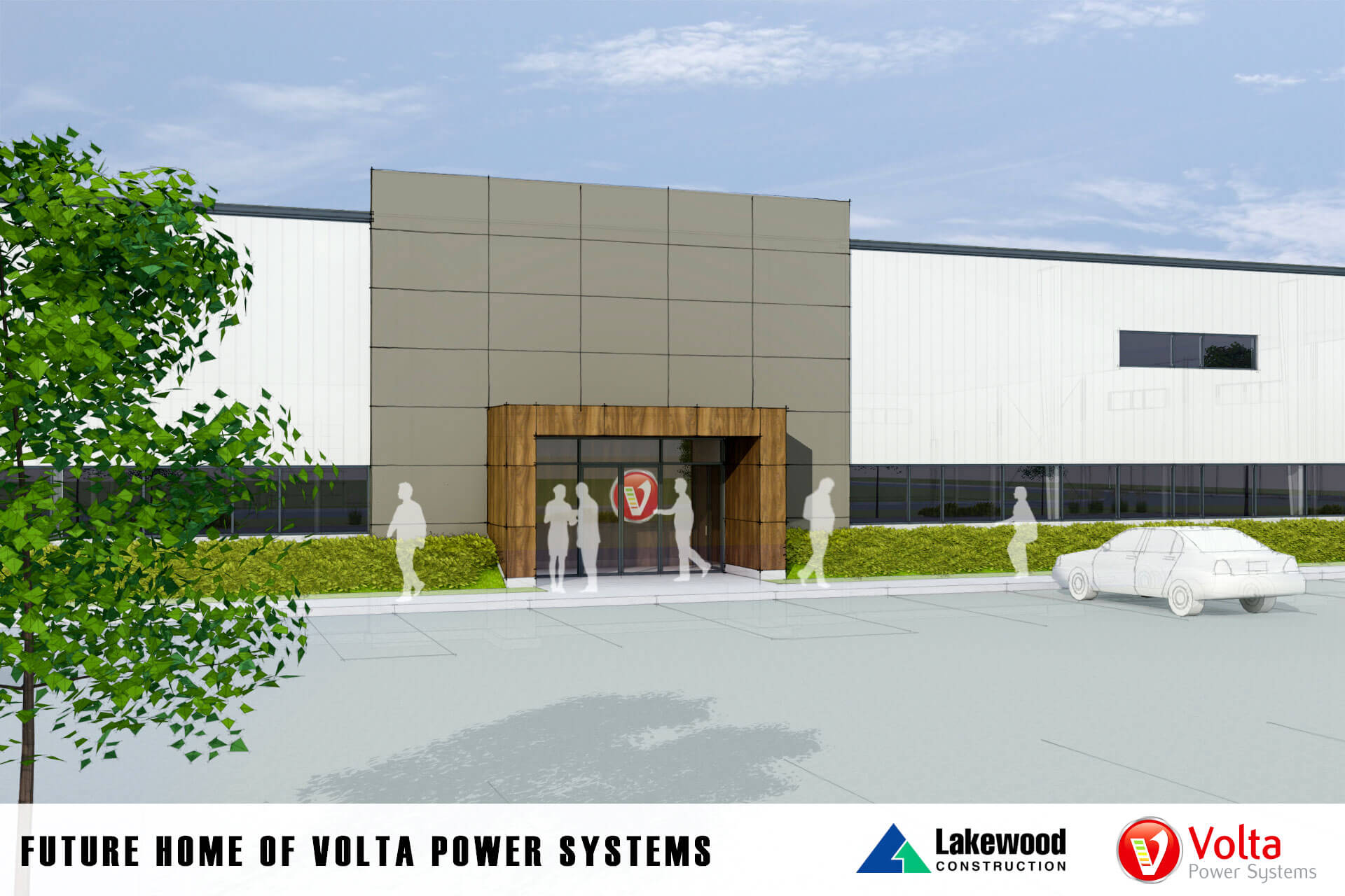 Volta Power Systems partners with Lakewood Construction on new manufacturing space