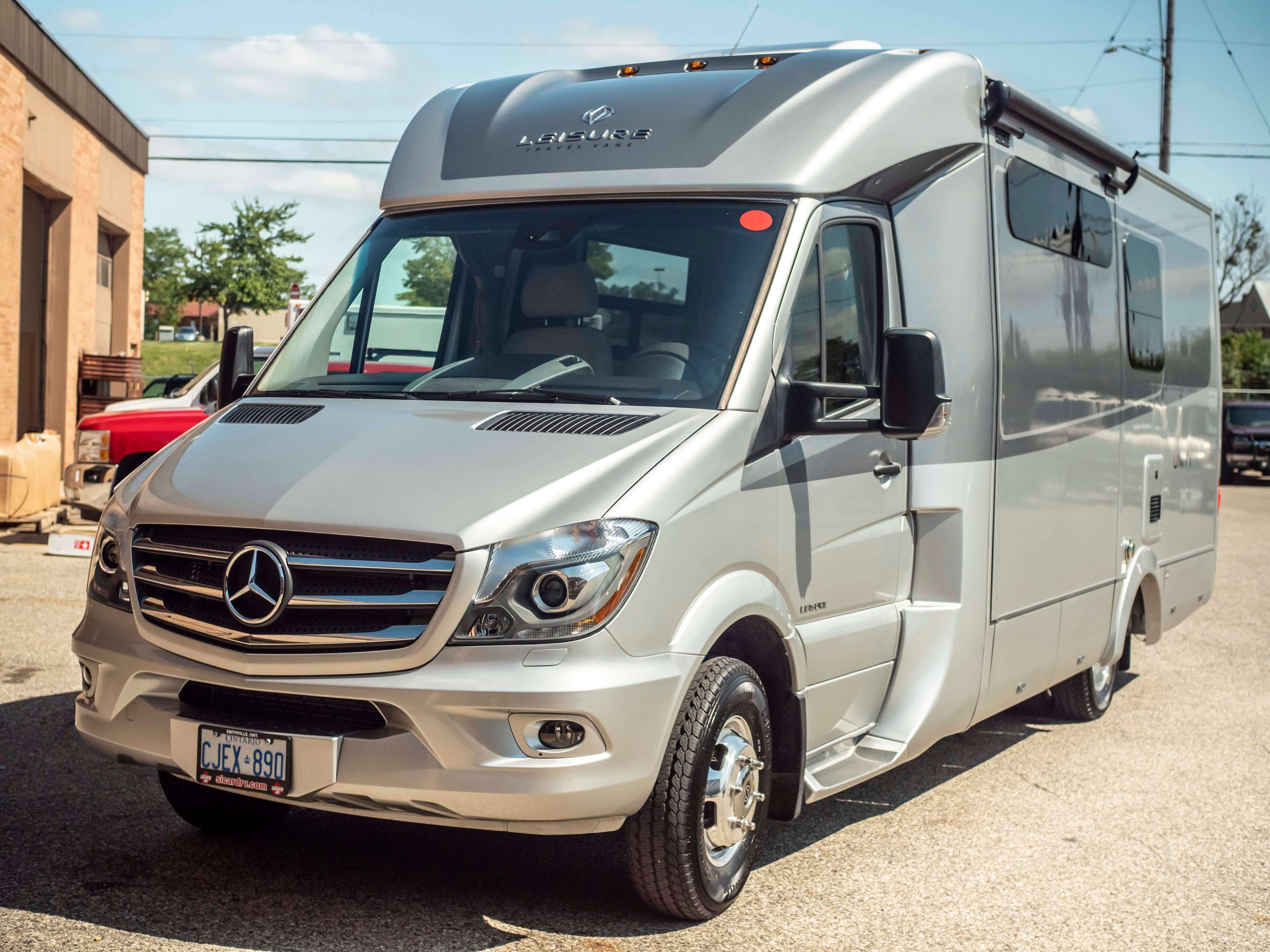 A Volta Retrofit Enables A 2019 Mercedes Benz Leisure Travel Van To Go