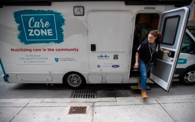 Mobile community clinic in Boston powered by Volta