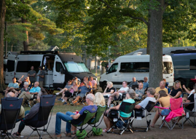 Volta Rally campers gather for Jason Walsmith Concert